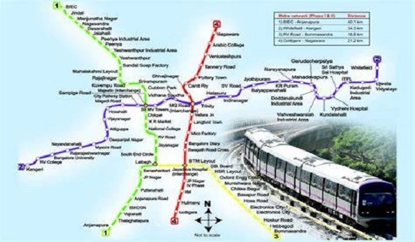 Namma Metro Bangalore 2025 Route Map Timings & Fares Guide